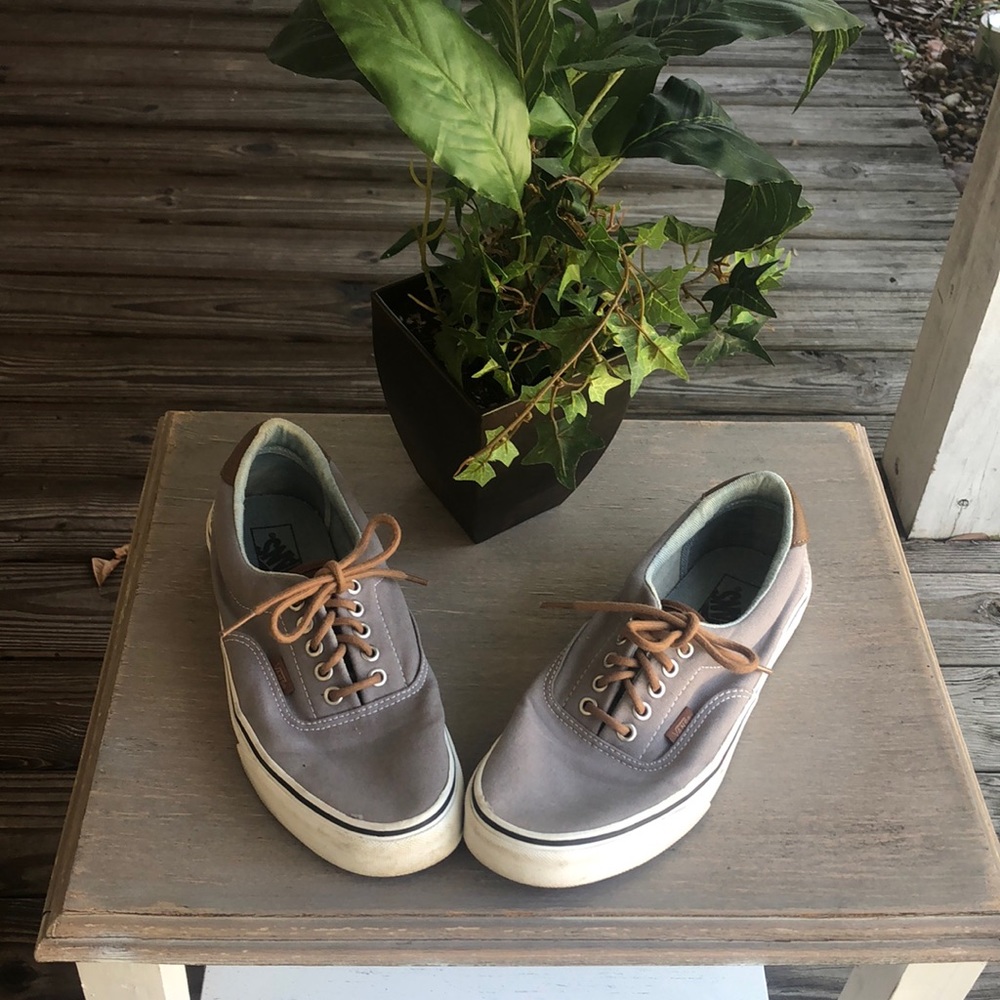 Mens grey Vans size 9.5